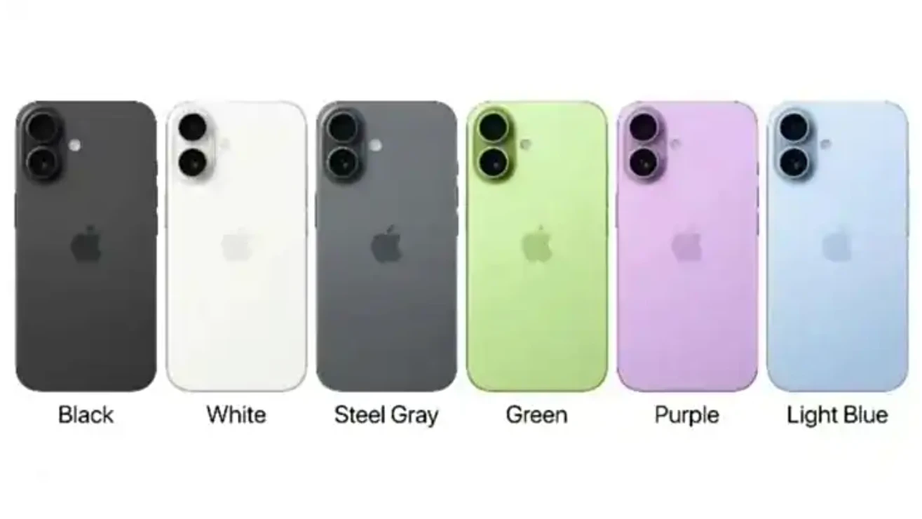 iPhone 17基本款顏色。照片來源:smartprix