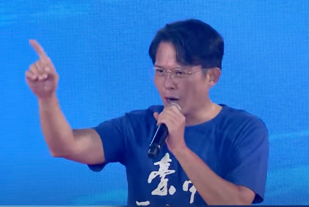 民眾黨主席黃國昌也到場助陣。國民黨提供