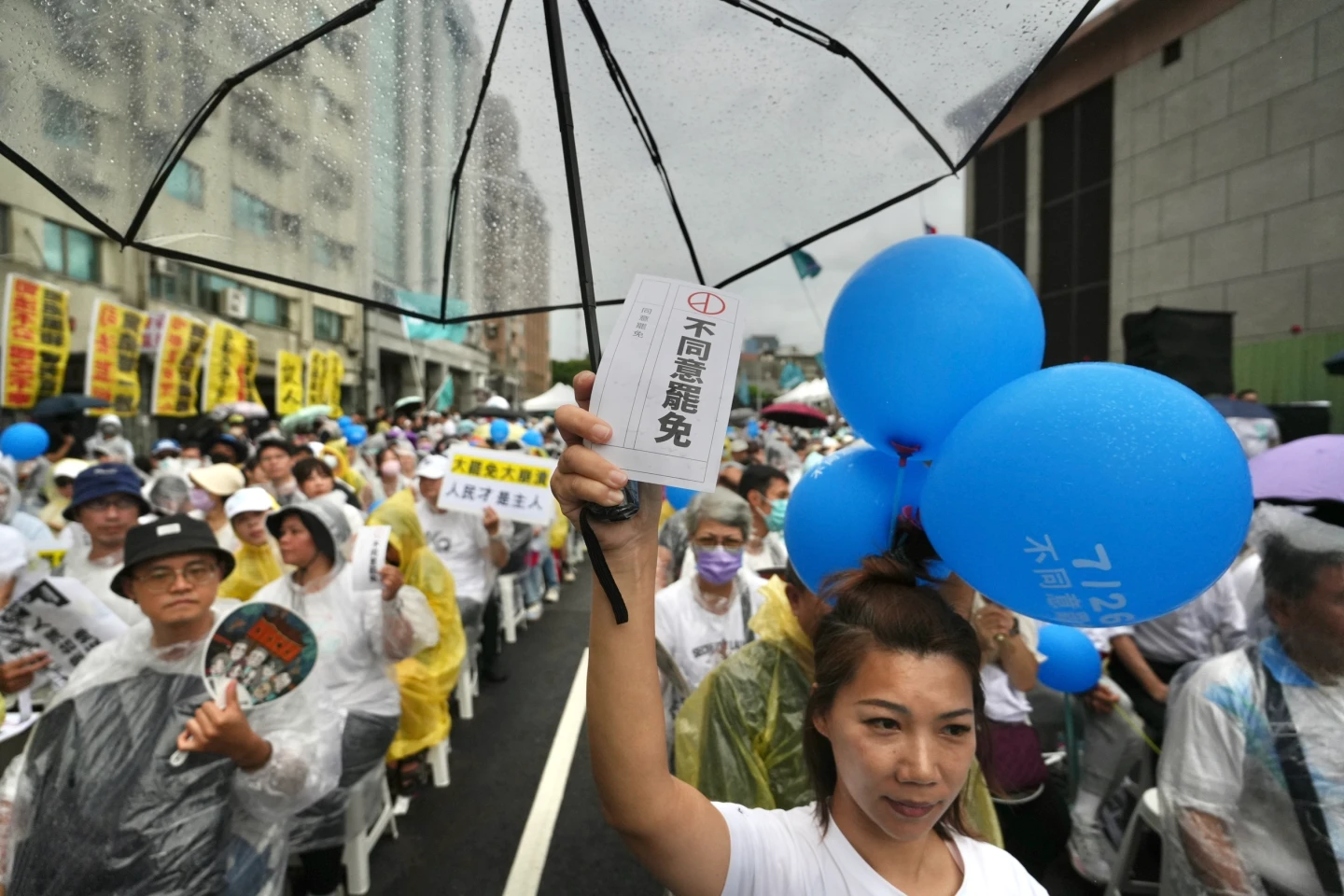 現場人潮。林林攝