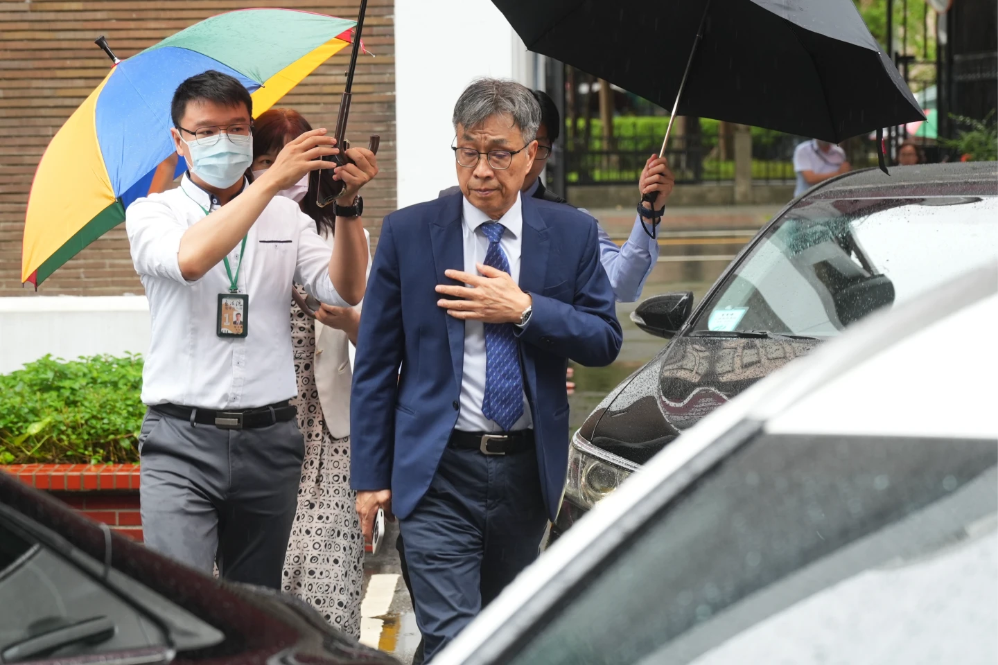 農業部長陳駿季。李柏毅攝