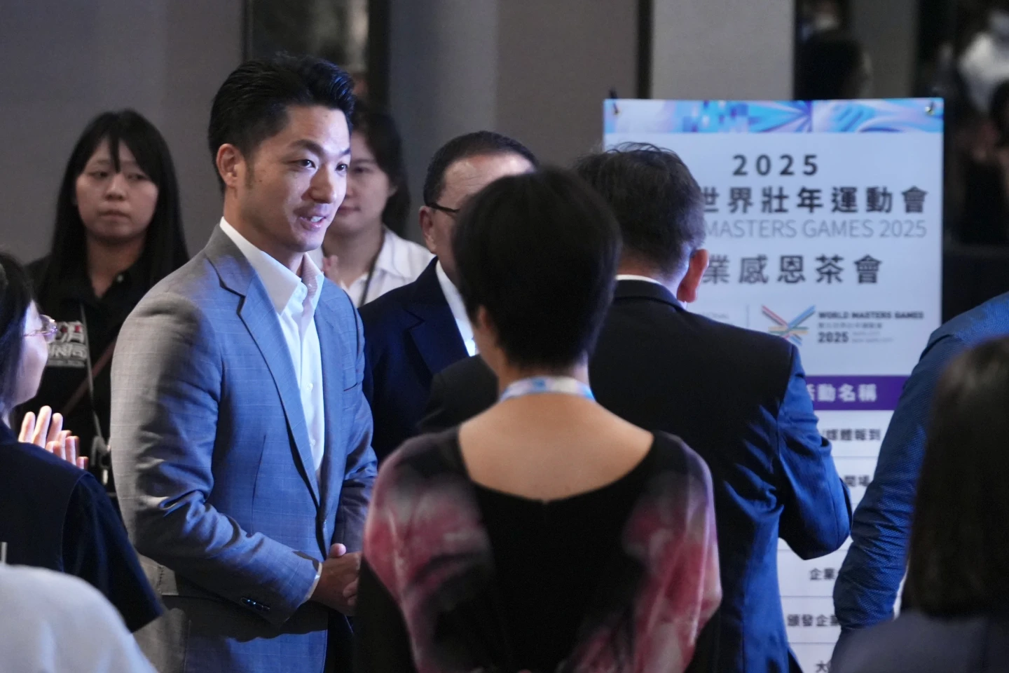 蔣萬安:問題的根源在於柯主席還被押。林林攝