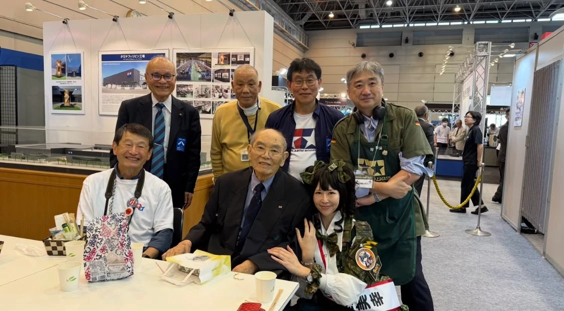 田宮俊作深受模型愛好人士的敬重。翻攝自社群X帳號「月野美幸(つきみゆ)♡90式戦車」