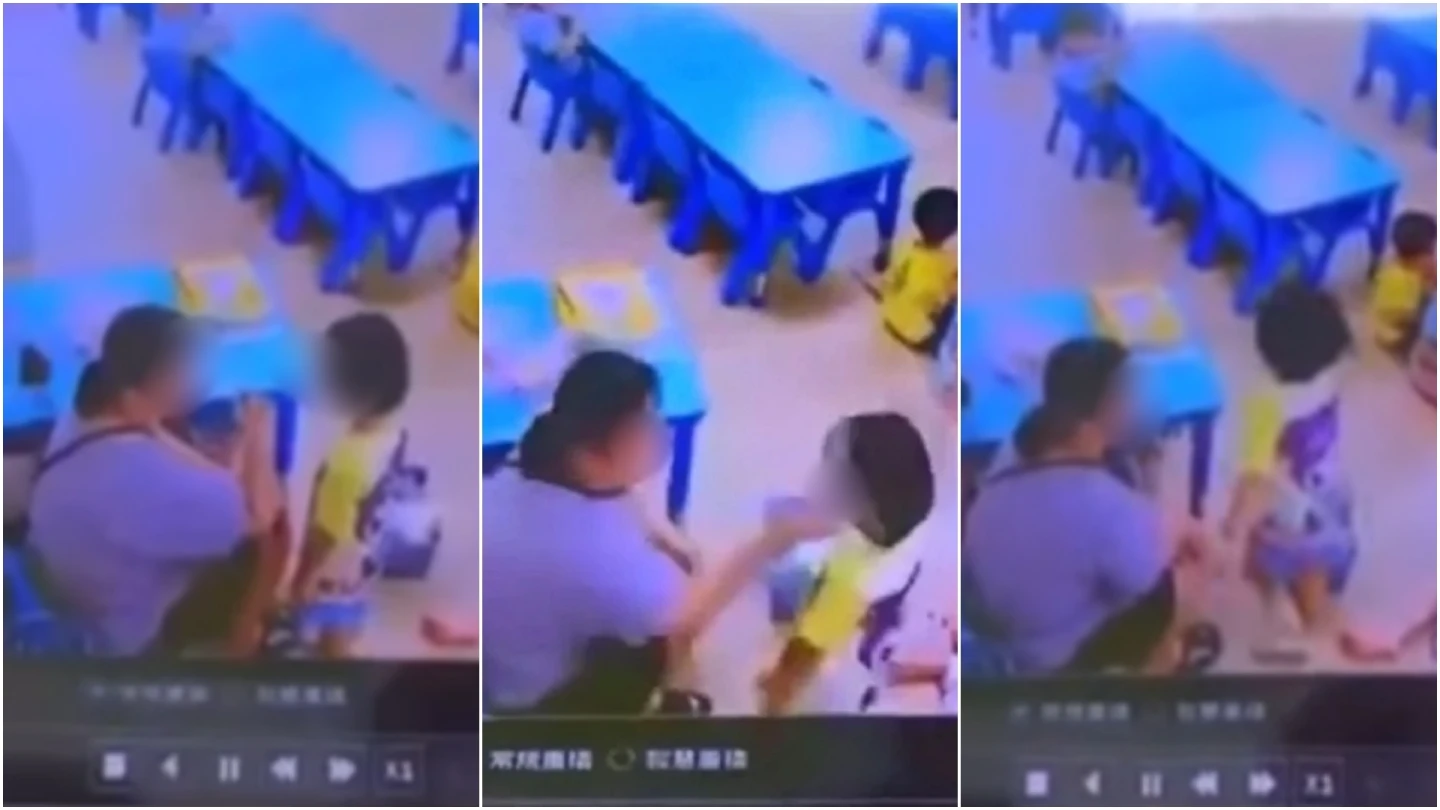 無良幼師連甩4歲童7巴掌 幼兒園急發聲明道歉!網提1質疑:來不及了