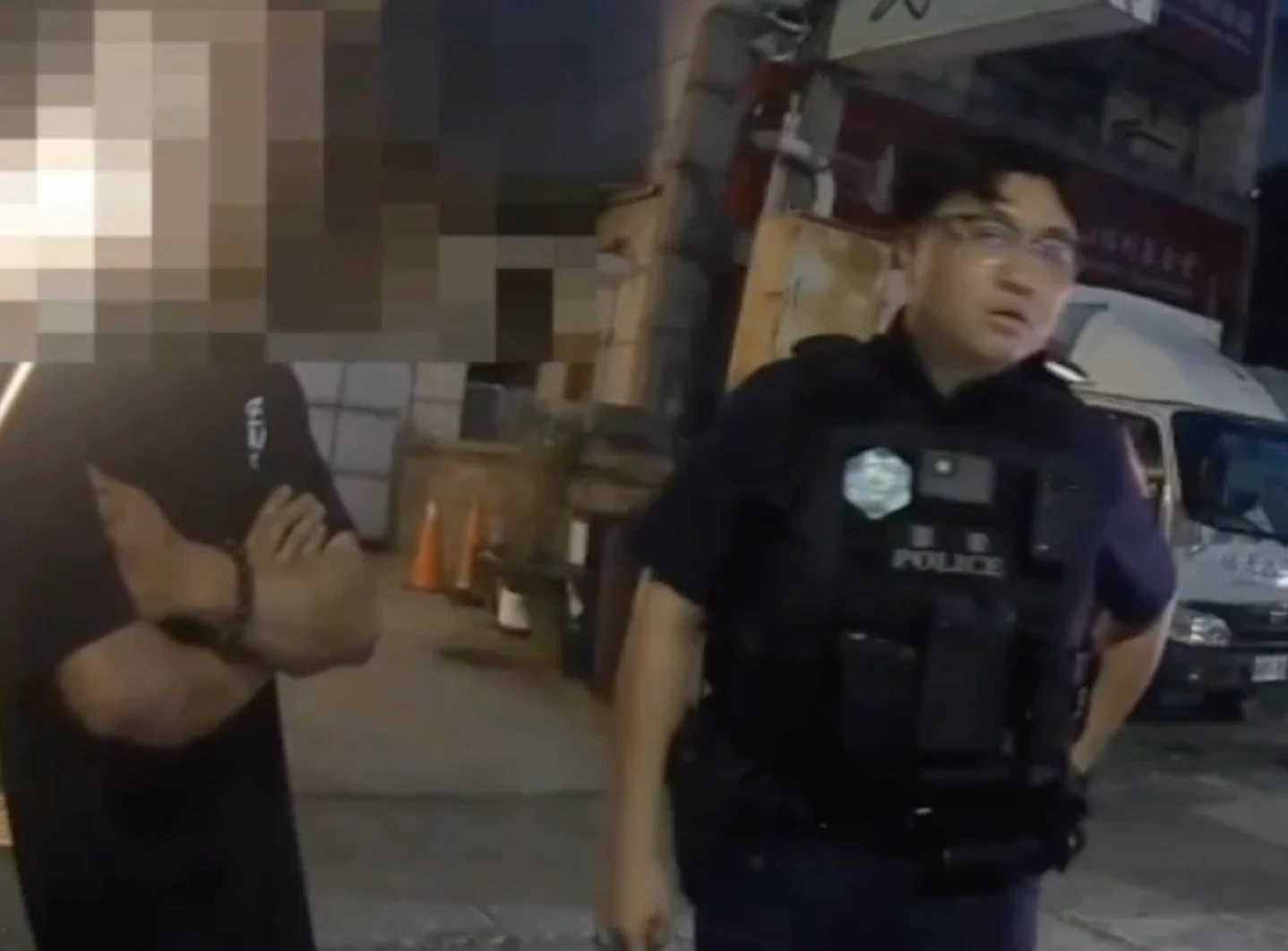 林男拒絕酒測,警方依法開單扣車。民眾提供
