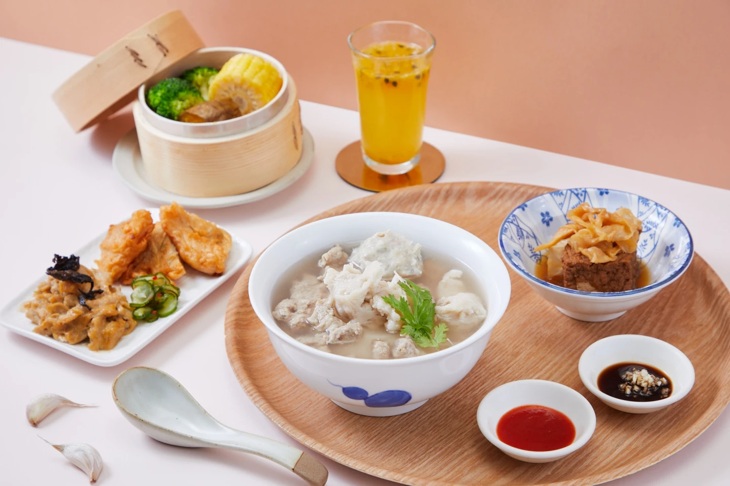 早餐套餐-三味浮水羹。業者提供