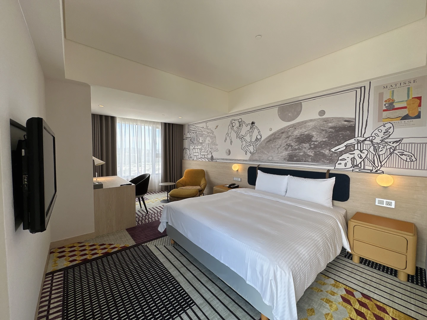 「Two Tails Hotel Luzhou」擁有140間主題客房,坪數8坪起。劉沛妘攝