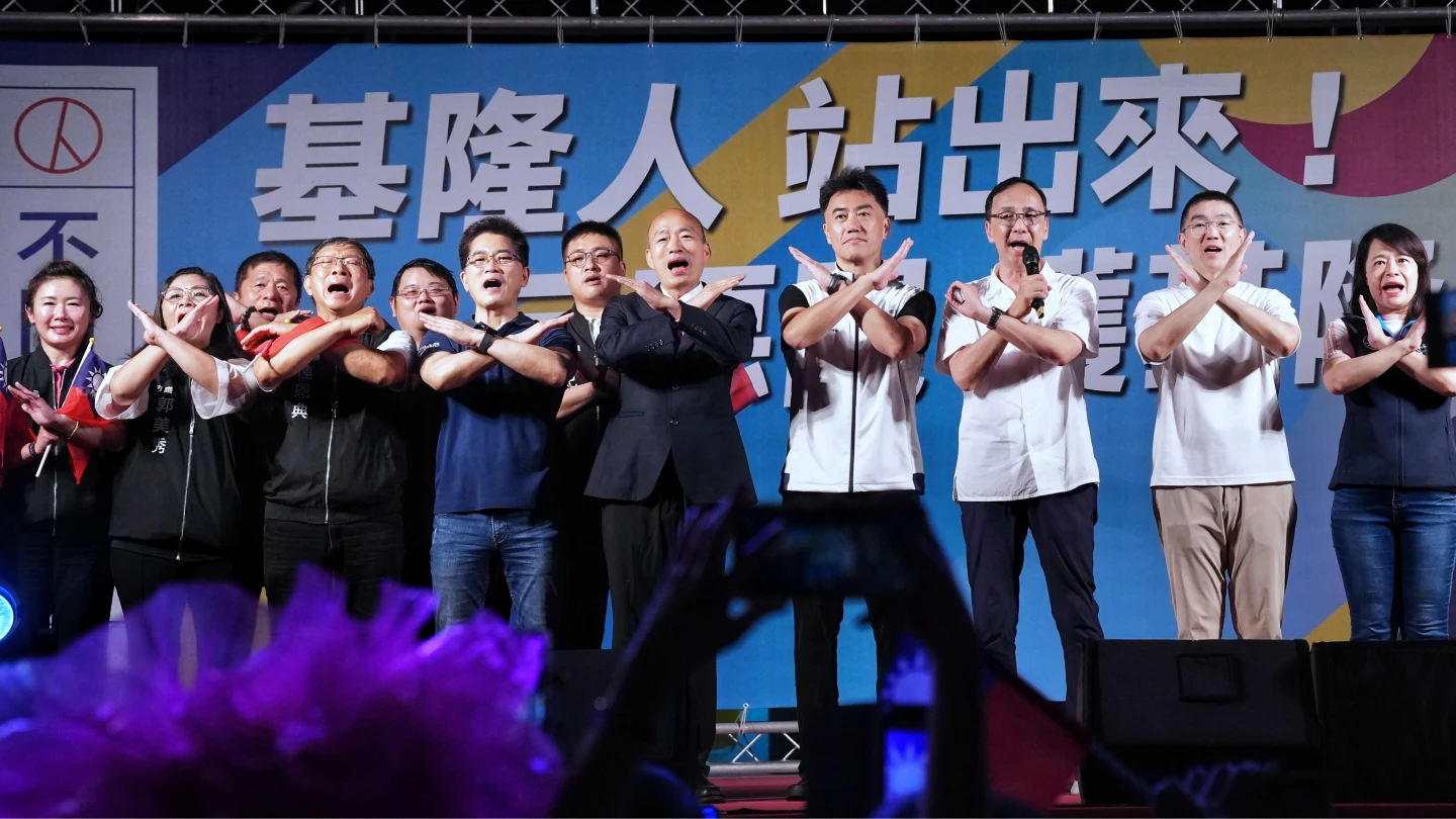 國民黨大咖齊聚替林沛祥站台。林林攝