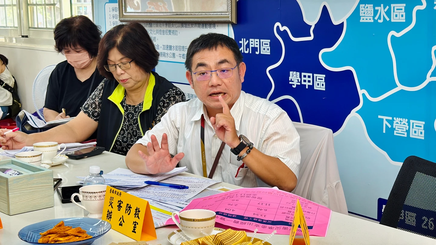 害防救辦公室執行秘書王雅禾。王志弘攝