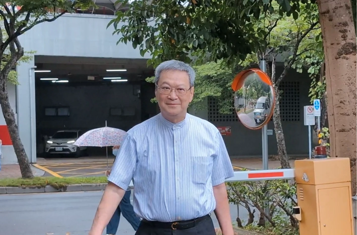 吳家委任律師黃訓章。林志青攝