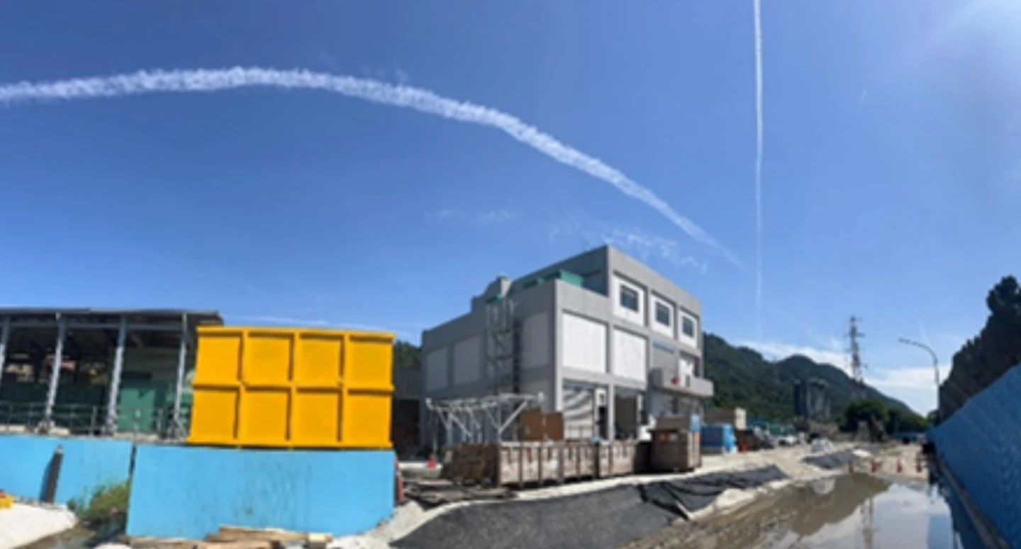 台水攜廠商推客製化供水拚年底上路增加收益,圖為板新給水廠。翻攝自台水官網