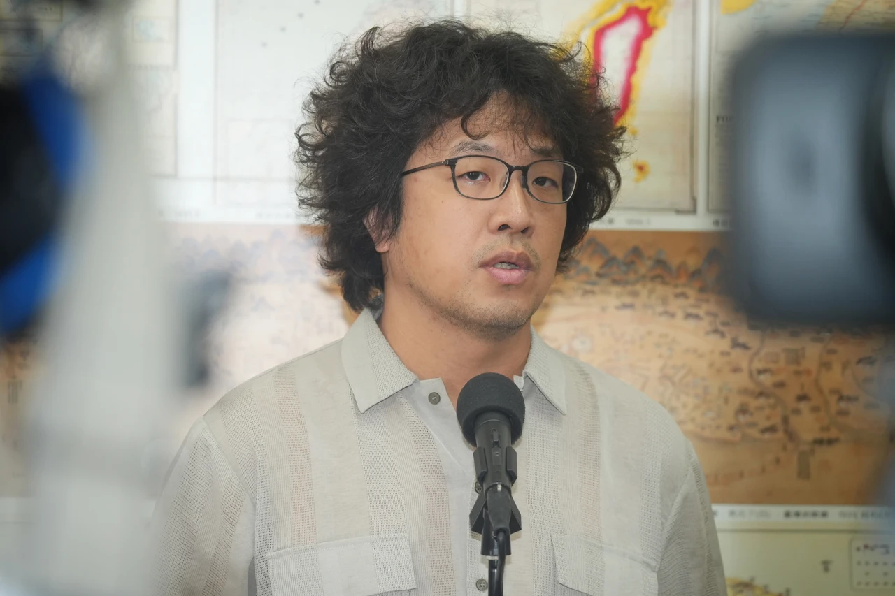 民進黨立委沈伯洋。資料照片,李柏毅攝