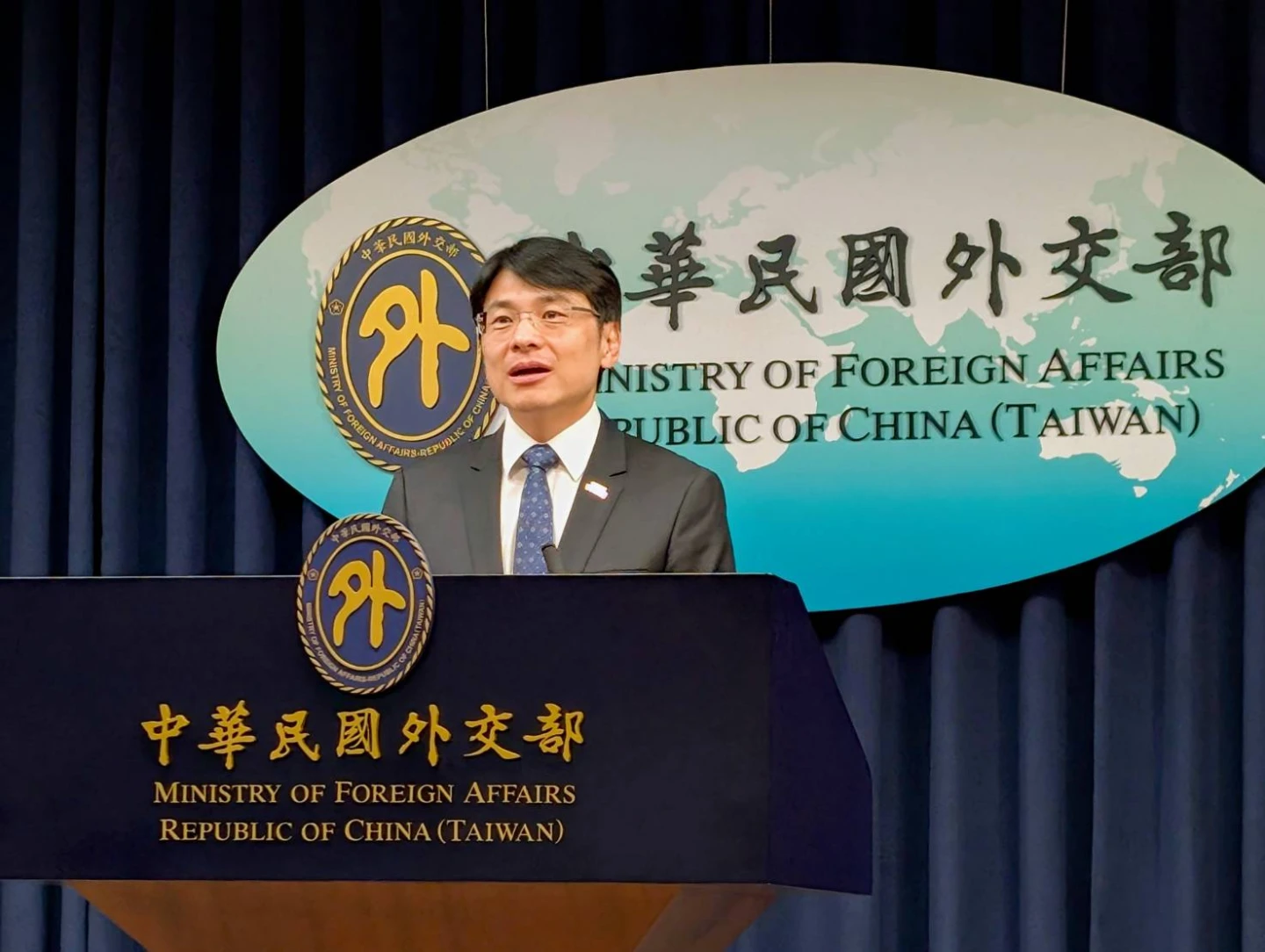 外交部發言人蕭光偉稱,總統賴清德出訪沒有延期、取消、美方不同意過境的情形。資料照 施智齡攝
