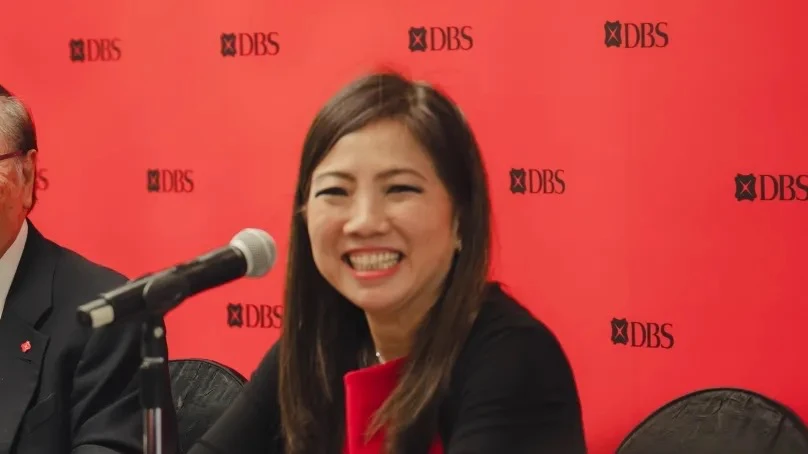 陳淑珊。翻攝自Asian Banking & Finance,圖片來源:DBS