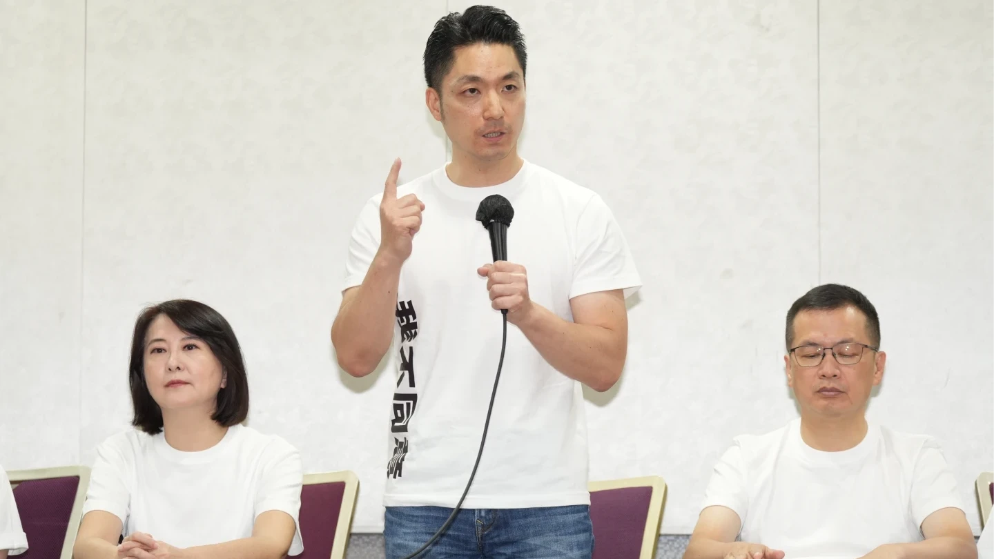 蔣萬安籲民進黨政府、賴清德,停止823大罷免。陳卓邦攝