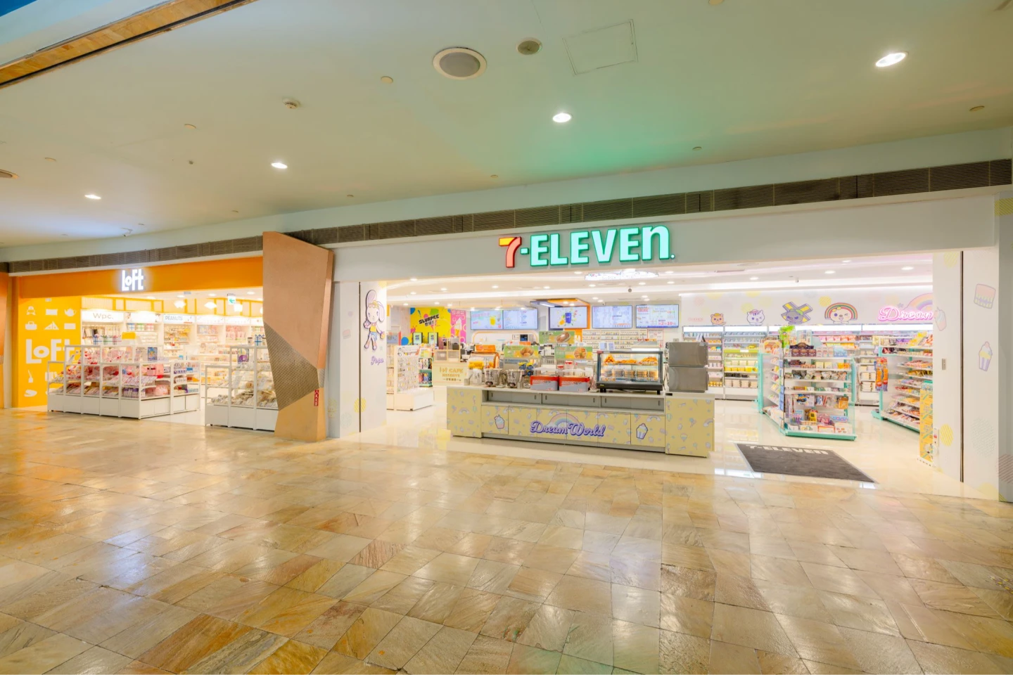 7-ELEVEN全台首間「LOFT SELECT複合店」開賣逾2千項商品。業者提供