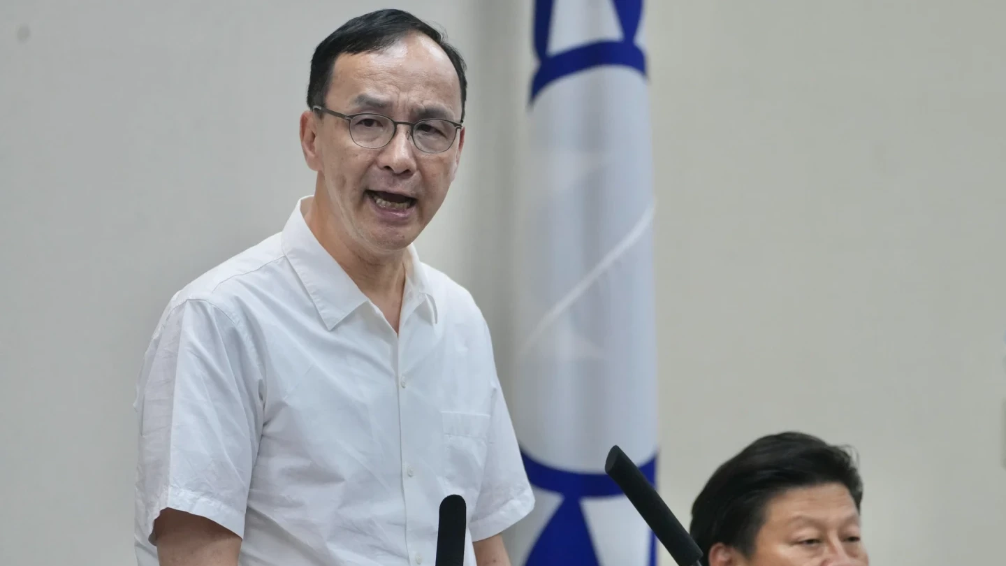 國民黨主席朱立倫。資料照片,林林攝
