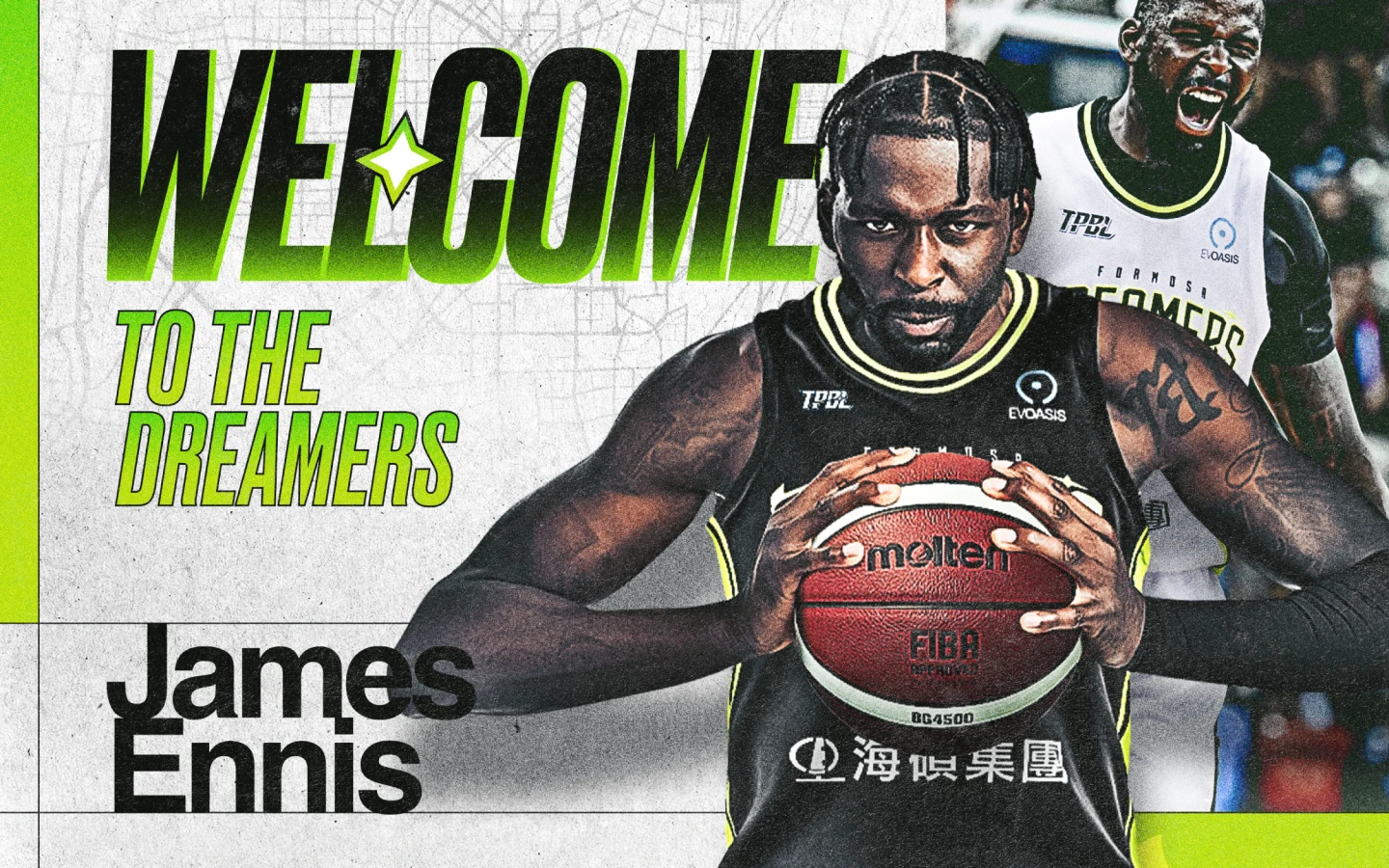 夢想家隊簽下新洋將恩尼斯(James Ennis)。夢想家提供