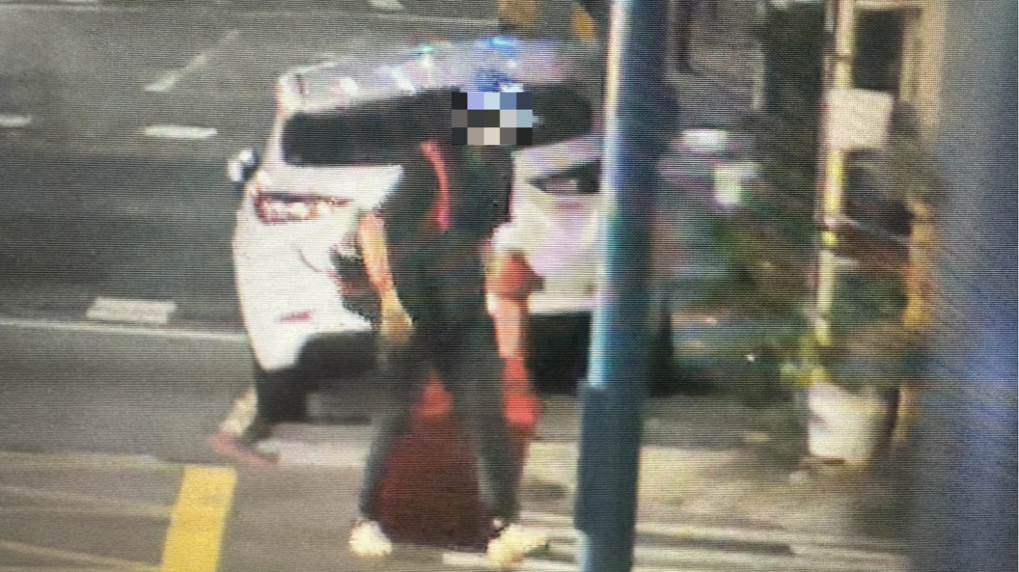 新莊行李箱藏屍,警逮捕一名涉案男子。翻攝畫面