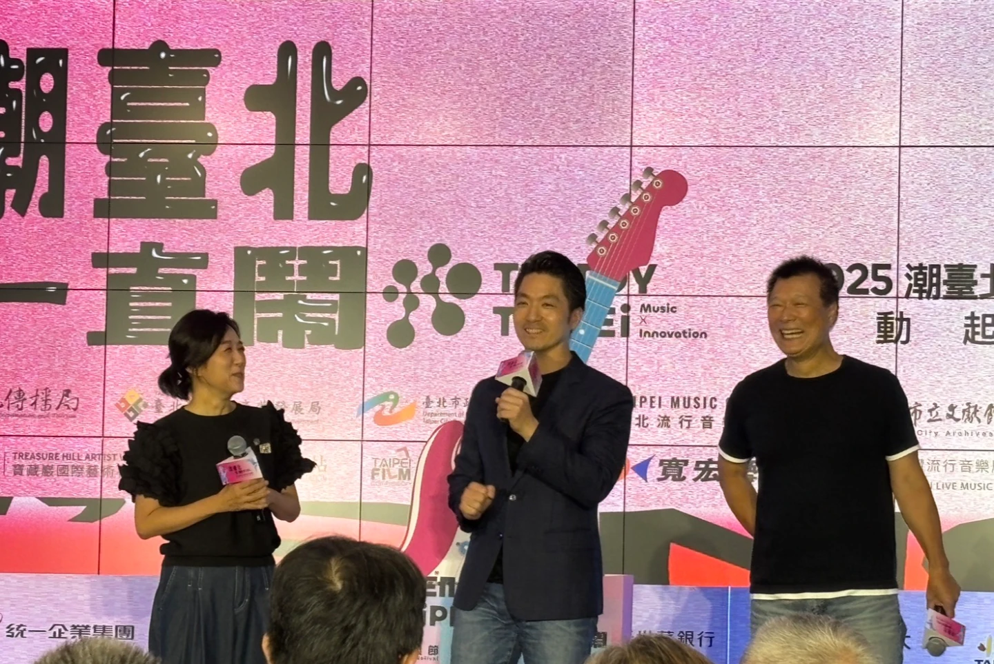 蔣萬安出席2025「潮臺北TRENDY TAIPEI」起跑記者會。許皓婷攝