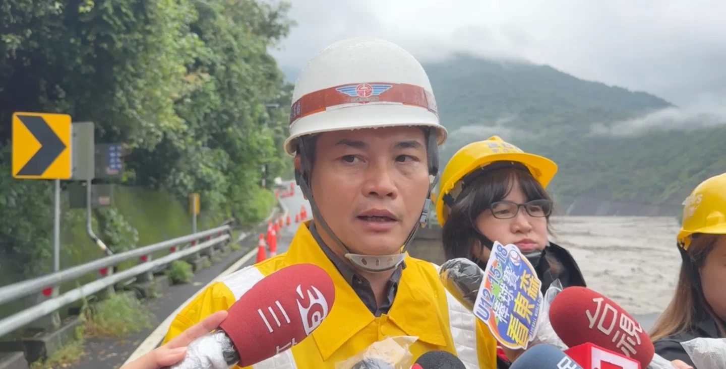 公路局甲仙工務段長鄭敏華。讀者提供