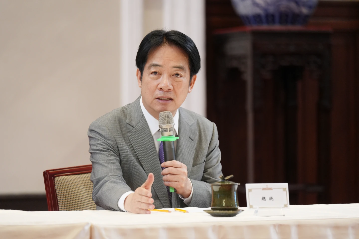總統賴清德。陳卓邦攝