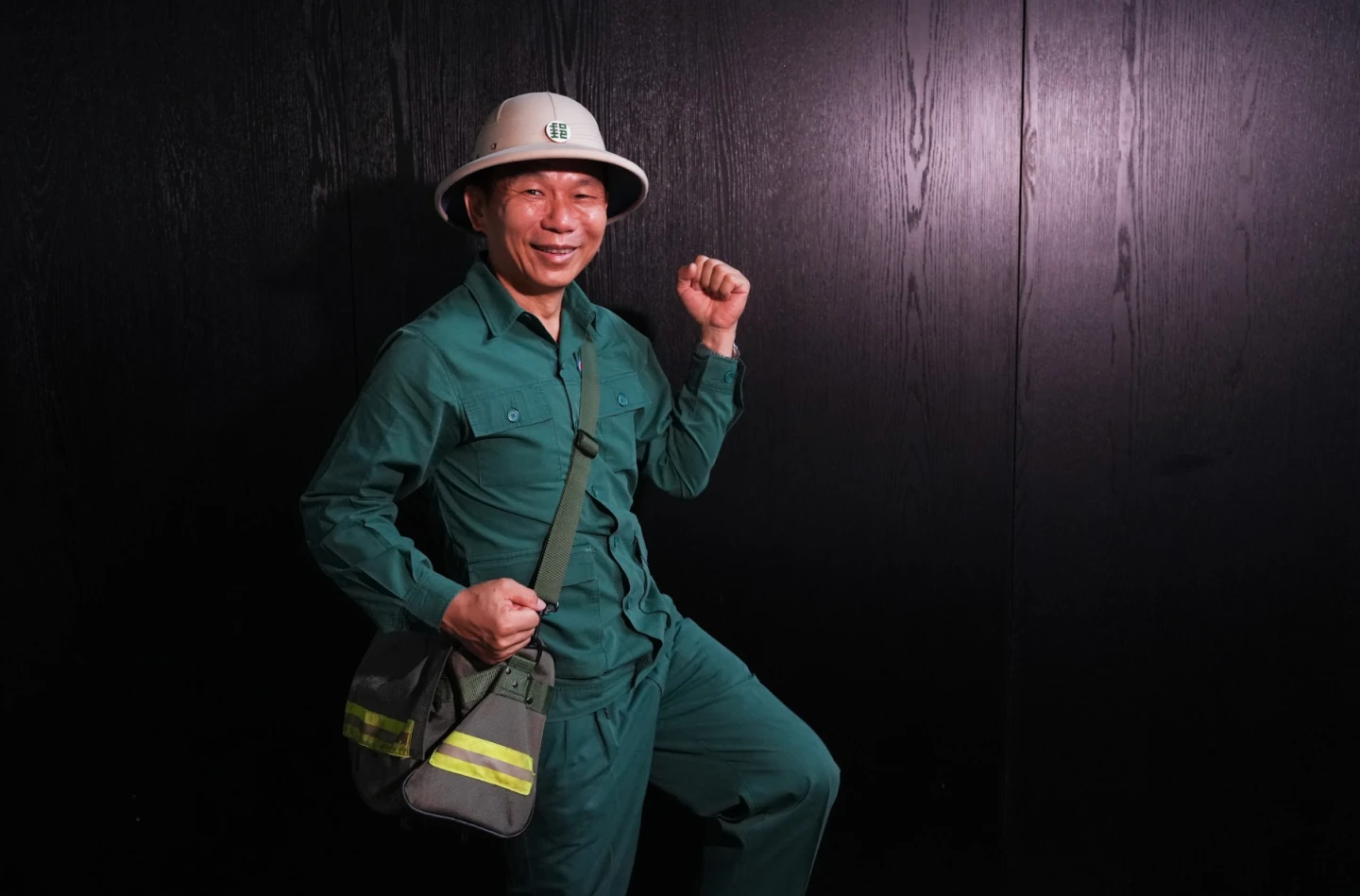 「擇你所愛,愛你所選」!黃建銘把郵差當成事業。陳卓邦攝