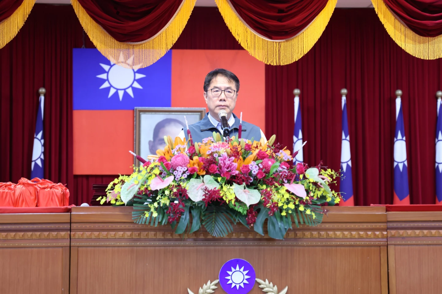 黃偉哲認為,可將此波關稅視為暫時性措施,短期對台整體衝擊有限。市府提供