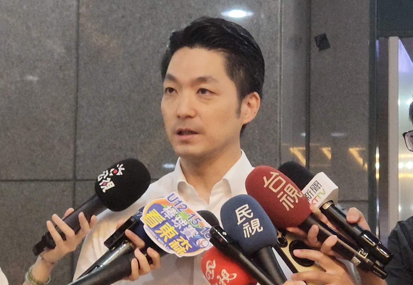 蔣萬安出席「114年度台北市政府員工親子日開幕活動」。北市府提供