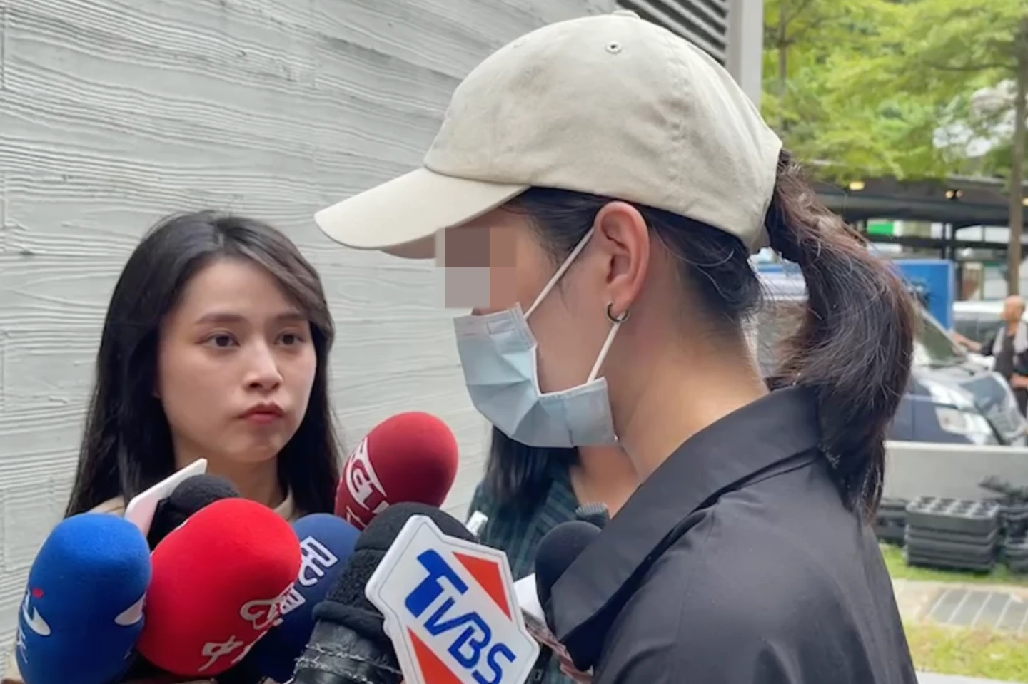死者妹妹今天下午受訪。民眾提供