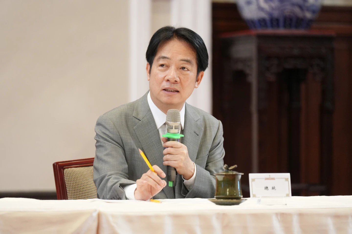 賴清德:一定會跟國會報告取得同意。陳卓邦攝