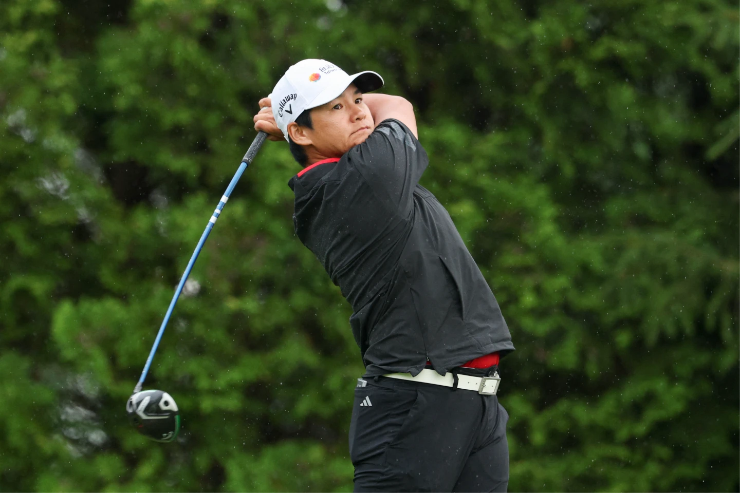 台灣高球好手「微笑球后」曾雅妮在2025年LPGA英國公開賽成功晉級。資料照,法新社