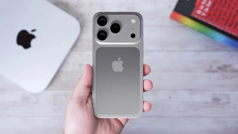 iPhone 17 Pro概念圖。翻攝自《MacRumors》