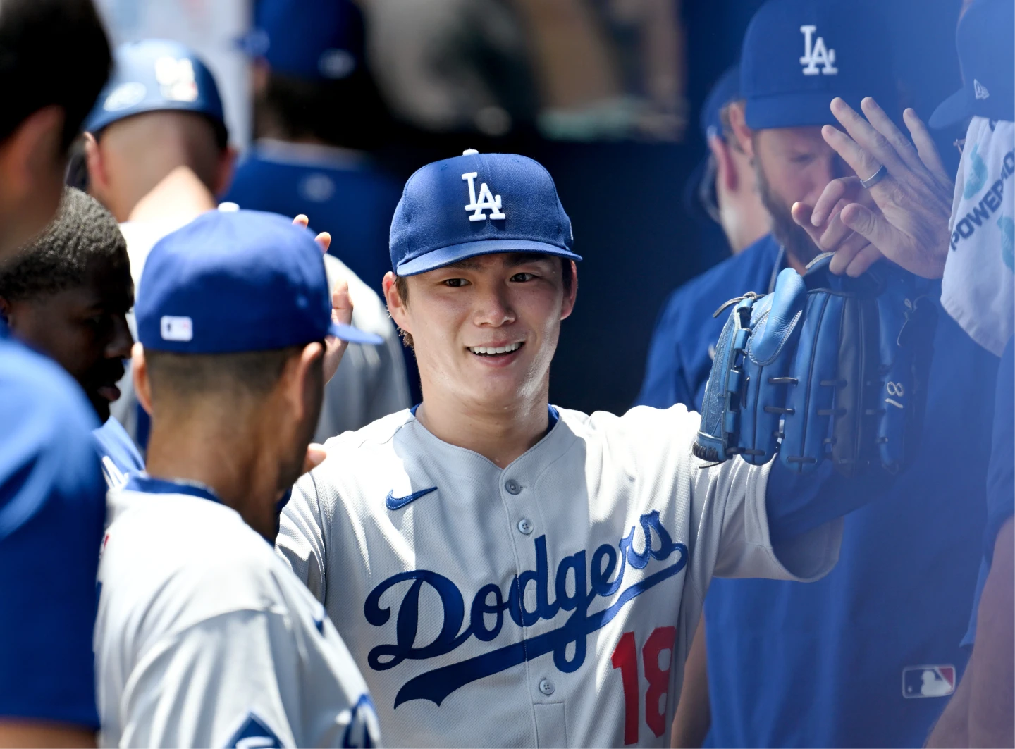 山本由伸今天5.2局好投,為自己拿下第10勝。美聯社
