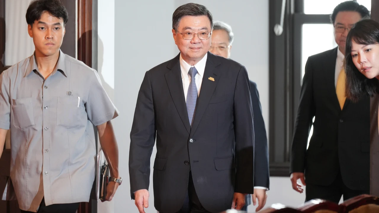 內閣改組名單曝光,媒體報導,閣揆卓榮泰明天將親自宣布。陳卓邦攝