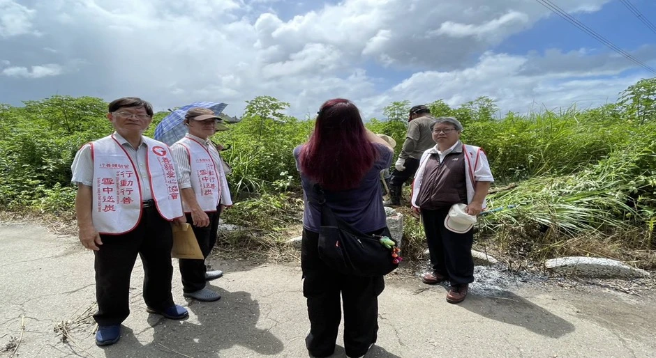 善願愛心協會協助免費喪葬。新北市警察局提供