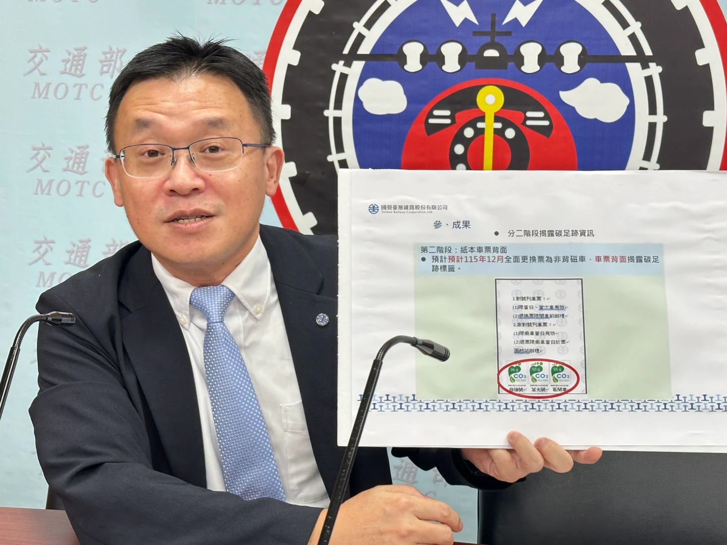 台鐵公司企劃處處長江明宜。陳怡文攝