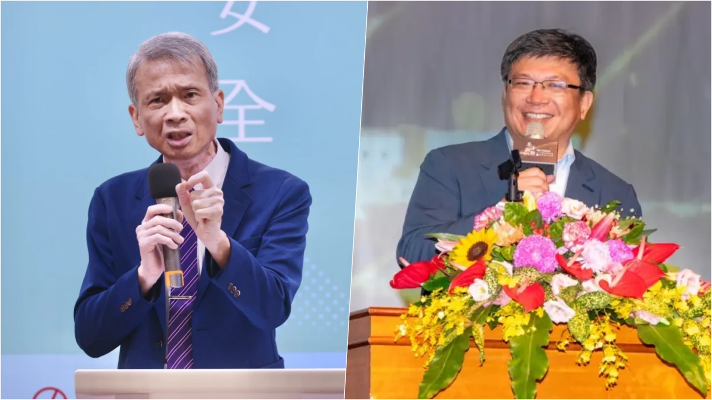 民眾黨團提出的「核三重啟」公投,將在823併同7罷免案舉行投票。今首場辯論會由正方清大教授葉宗洸(左/林林攝)對決反方台電董座曾文生(右/台電提供)。資料照