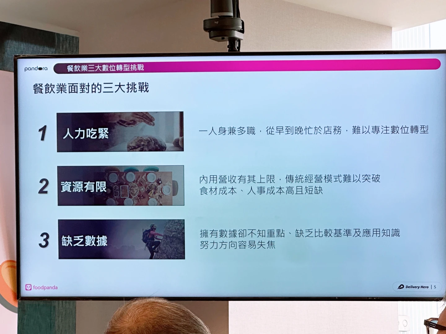 台灣餐飲業普遍面臨「人力吃緊、資源有限、缺乏數據」三大困境。劉沛妘攝