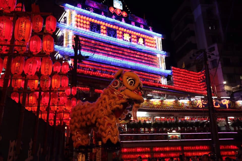 今年8月23日為鬼門開。圖為中元祭資料照片,翻攝自林右昌臉書