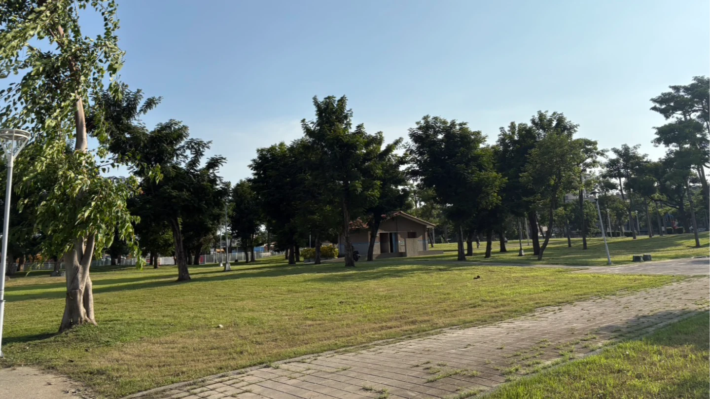 警方到場時,只見曾男在公園內用手機看色情影片。讀者提供