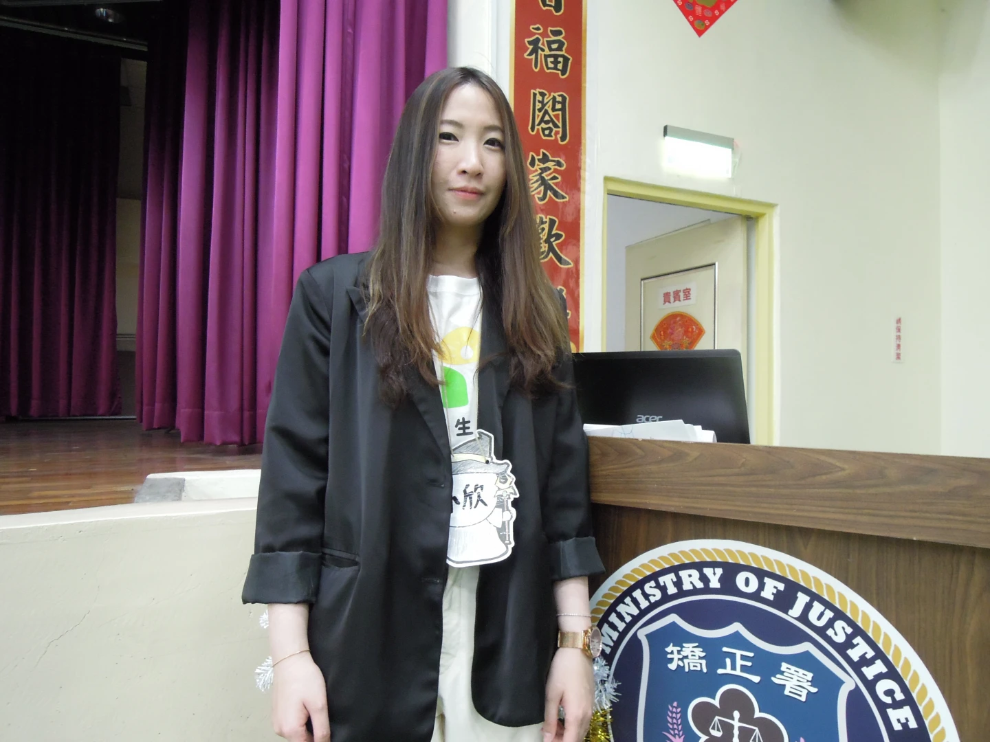 更生少年關懷協會主任陳彥君。林志青攝