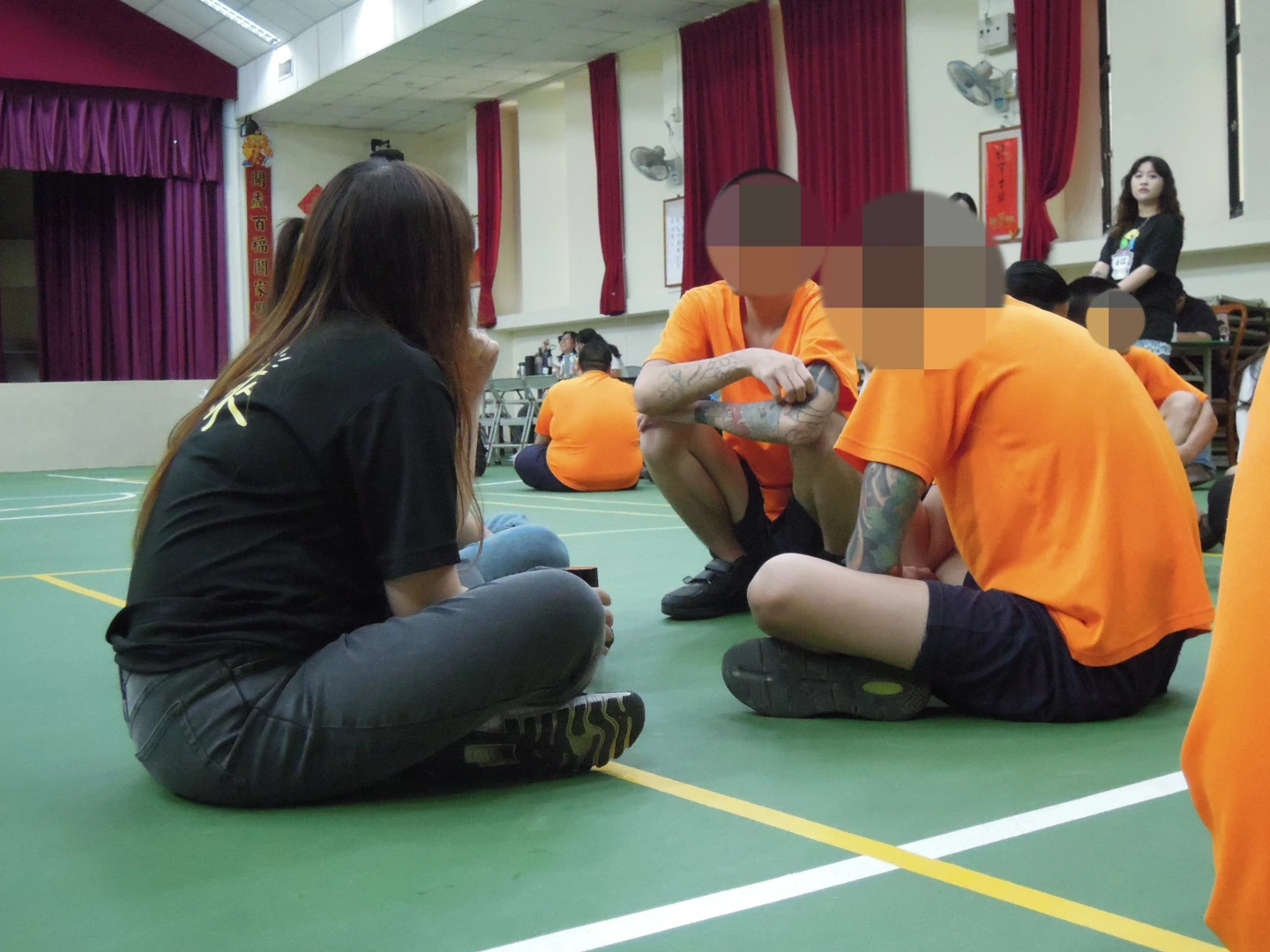 少年最後願意敞開心房,揭露內心不爲人知的秘密。林志青攝