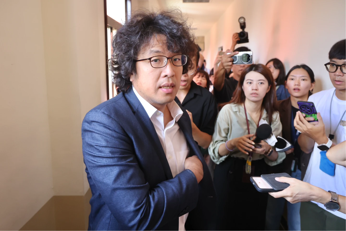 外委會召委沈伯洋。林林攝
