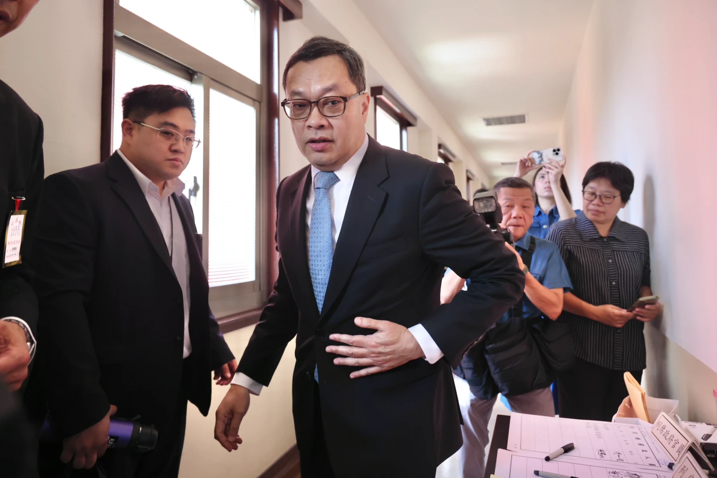 外交部次長陳明祺。林林攝