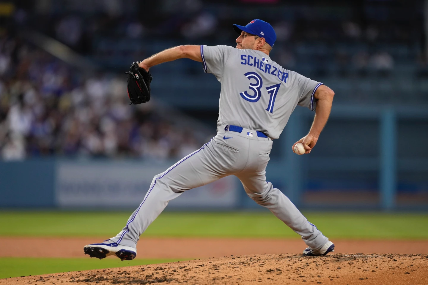 藍鳥隊薛哲(Max Scherzer)。美聯社