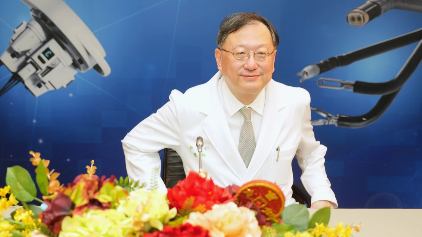 台大醫院院長余忠仁。李柏毅攝