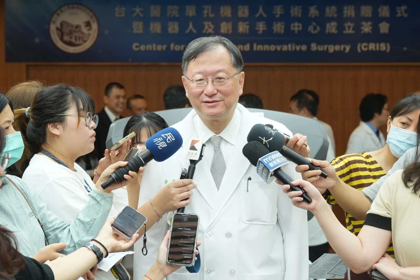 余忠仁表示,自己在就職時就重申,對於職場不法侵害「保持零容忍」,也會加強院內人員的教育。李柏毅攝