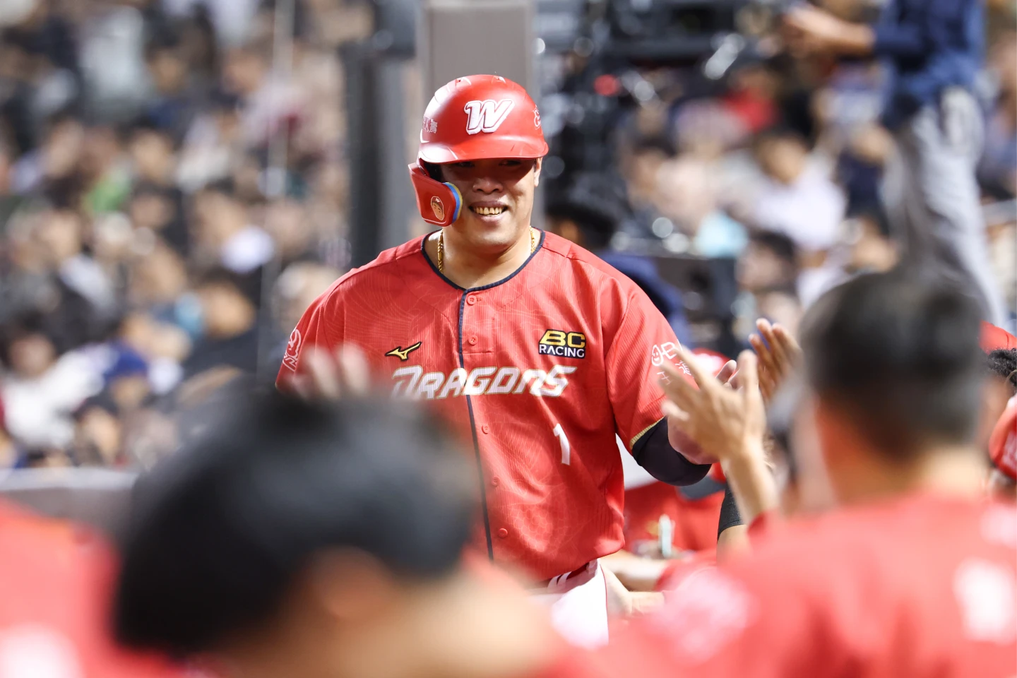 味全龍陳子豪相隔3個月開轟。味全龍提供