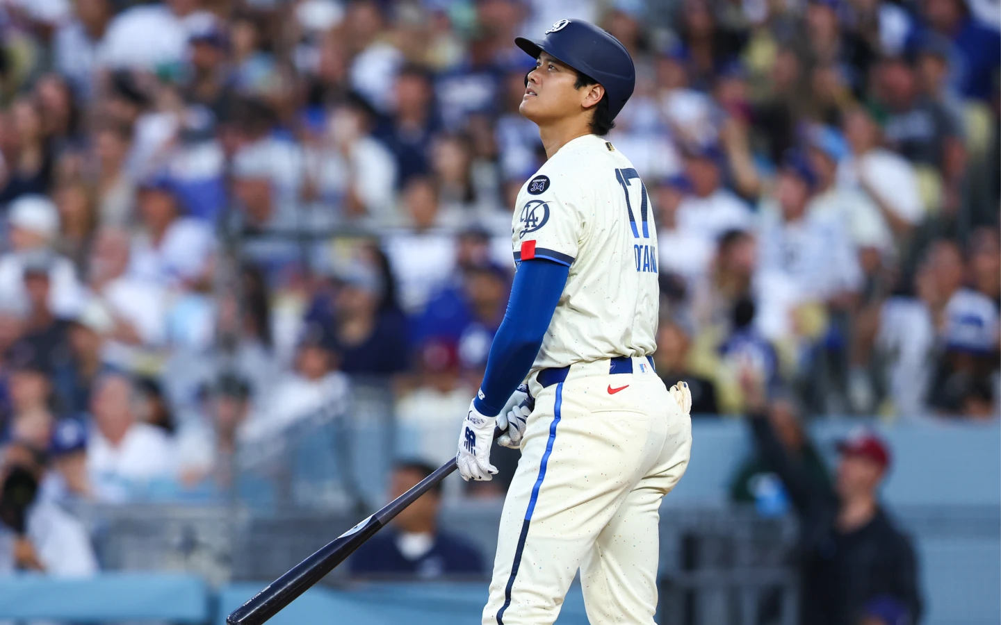 道奇隊大谷翔平連3季40轟。美聯社