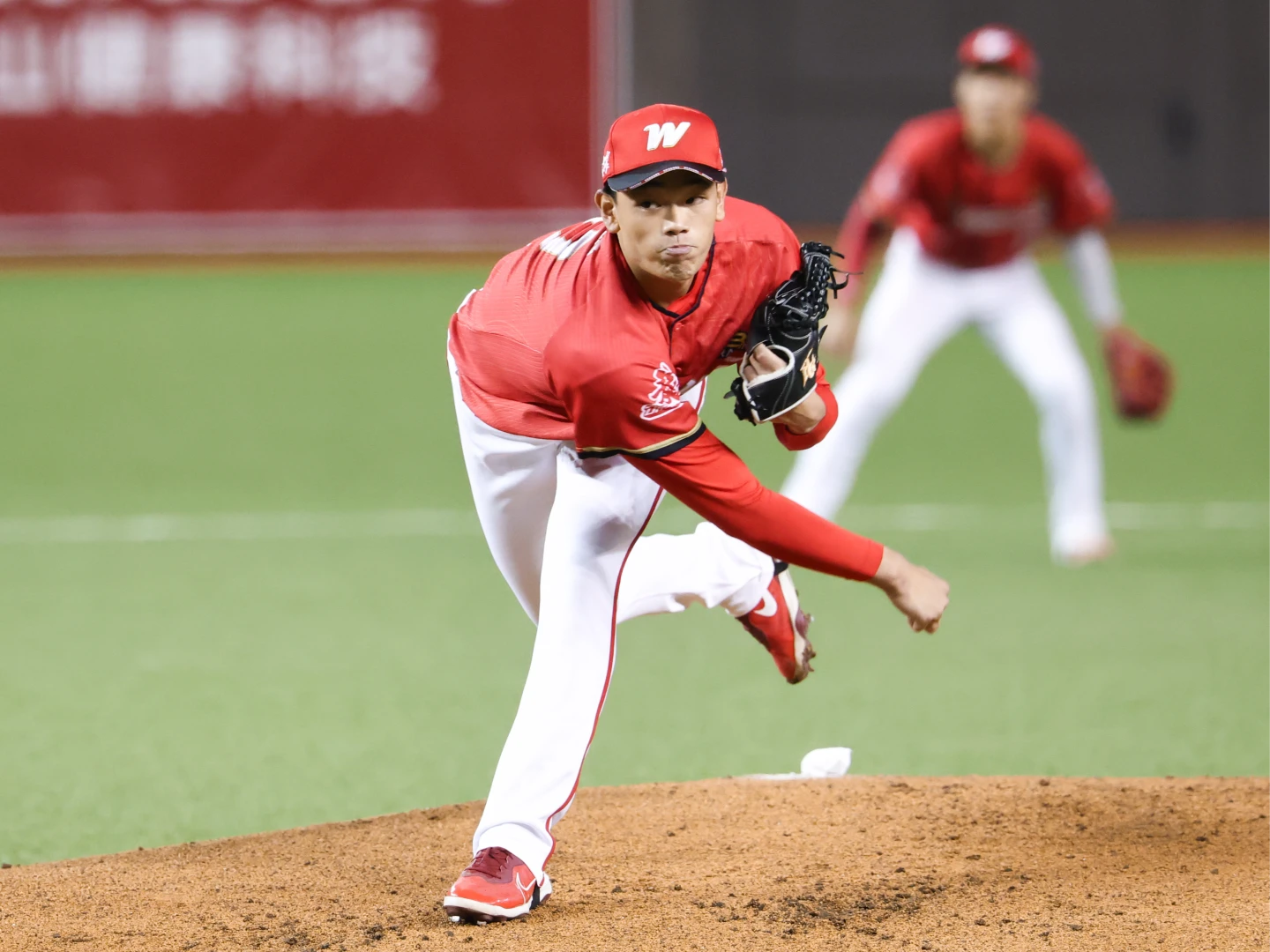 味全龍投手「小帥」曹祐齊。味全龍提供